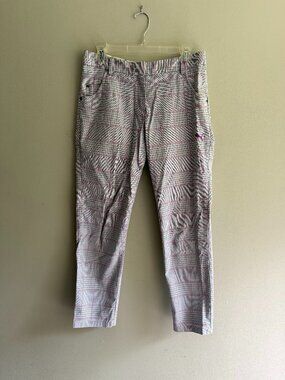 Puma Women's Plaid Golf Pant Size 4